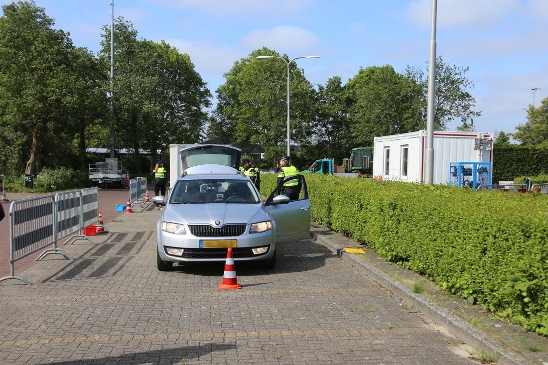 Integrale verkeerscontrole Sportpark Roodemolen Sassenheim