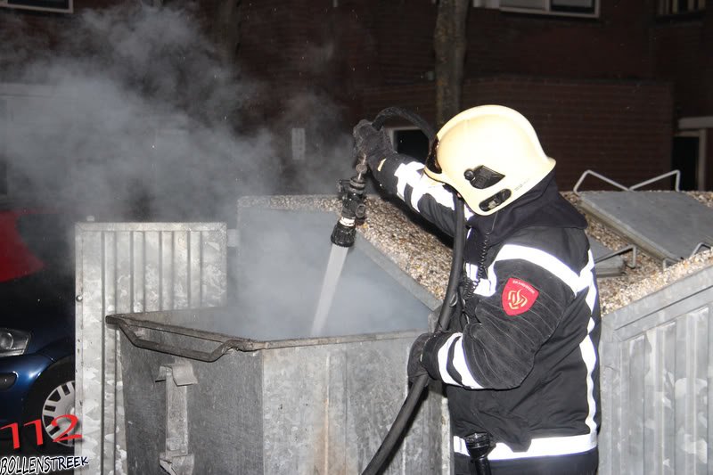 Containerbrand Pallas Katwijk