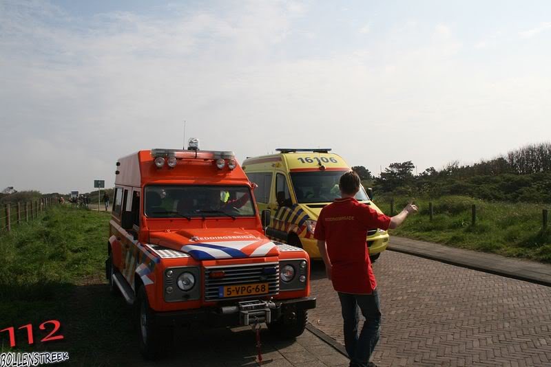 Ongeval fietspad Bosweg ( duinen ) Noordwijk