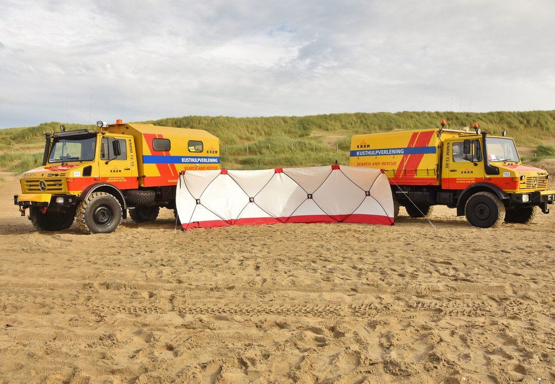 Nieuw calamiteitenscherm voor KNRM Katwijk en Noordwijk