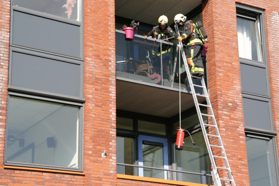 Buitenbrand Mozartlaan Voorthout