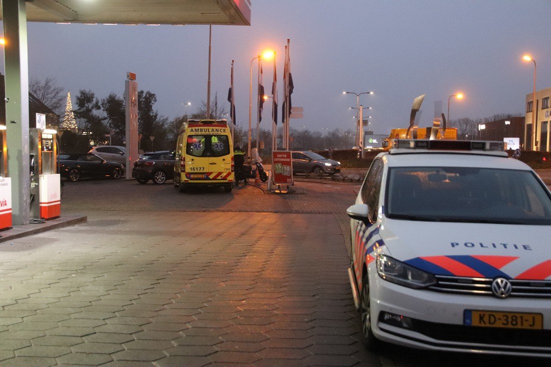 Brommerrijder komt ten val Floralaan Rijnsburg