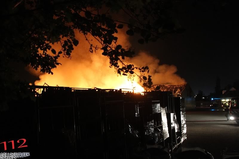 Zeer grote brand (Grip 1) Vinkenweg Rijnsburg (Foto update: 29-05)