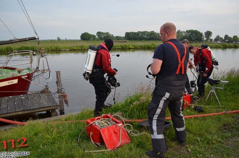 Scheepvaart schip in nood Huigsloterdijk Abbenes