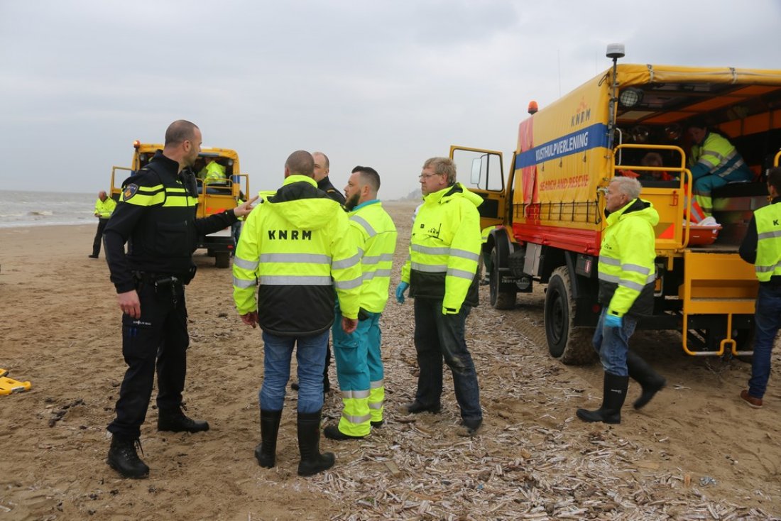 Oefening Springtij hulpdiensten op het strand