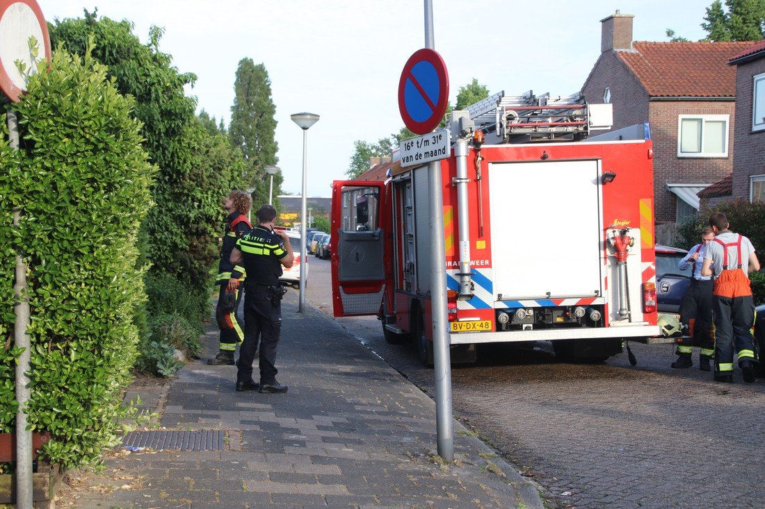 Woningbrand Geraniumstraat Lisse