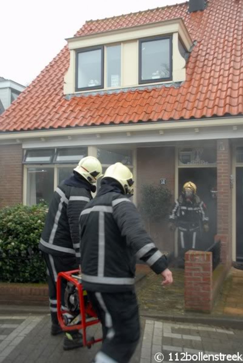 Woningbrand Commandeurspad Katwijk