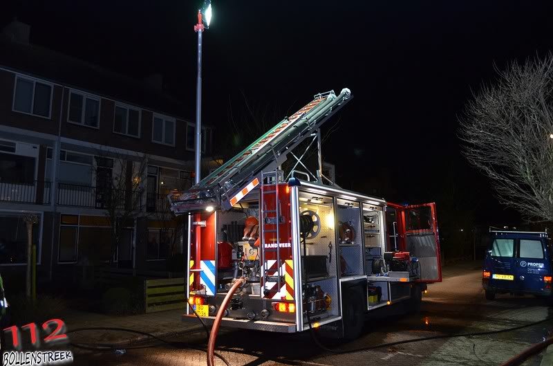 Middelbrand Broekweg/Marinus Poststraat Valkenburg