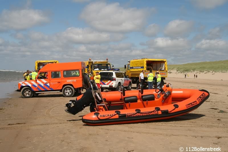 Grote zoekactie naar zwemmer Duindamseslag Noordwijk  (update)