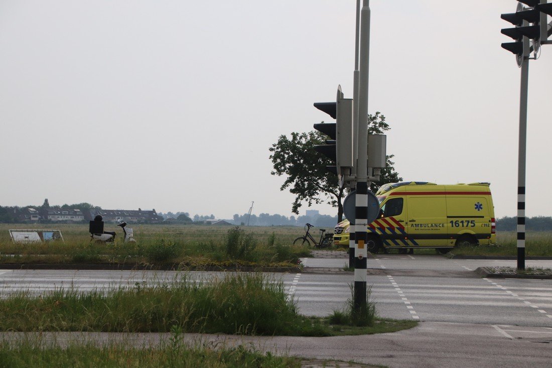 Ongeval N208 Leidsestraat Hillegom