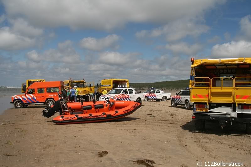 Grote zoekactie naar zwemmer Duindamseslag Noordwijk  (update)