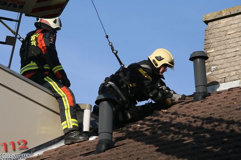 Gebouwbrand Schorrekruidweg/Wijnruitstr. Voorhout