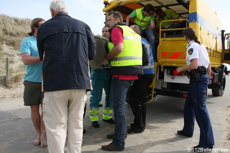 Vrouw valt van Paard Langevelderslag Noordwijk