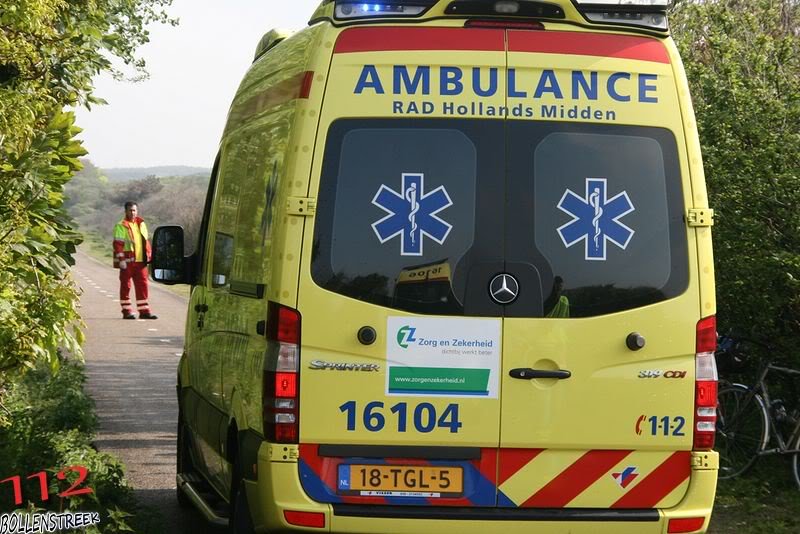 Ongeval fietspad Bosweg ( duinen ) Noordwijk