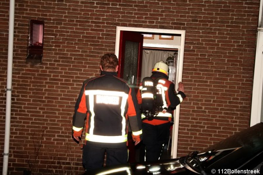 Brandgerucht Jacob Juchstraat Noordwijk