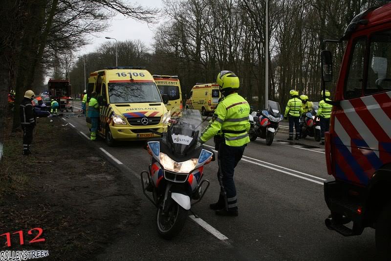 Aanrijding Gooweg Noordwijk +Politiebericht