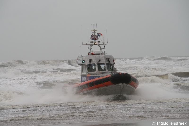 KNRM Oefent Branding varen