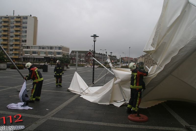 Middel hulpverlening Koningin Wilhelmia Boulevard  Noordwijk