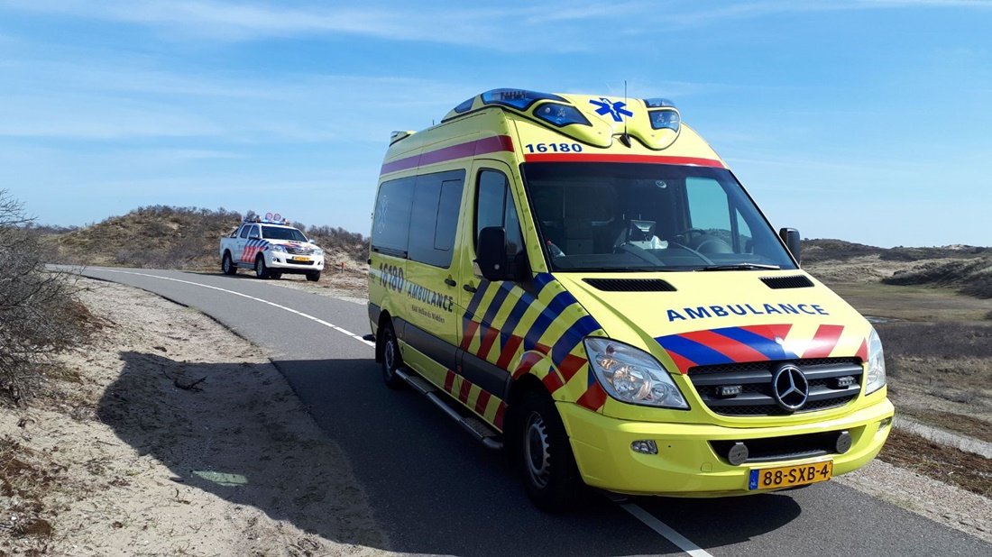 Persoon onwel Zuidduinen Katwijk