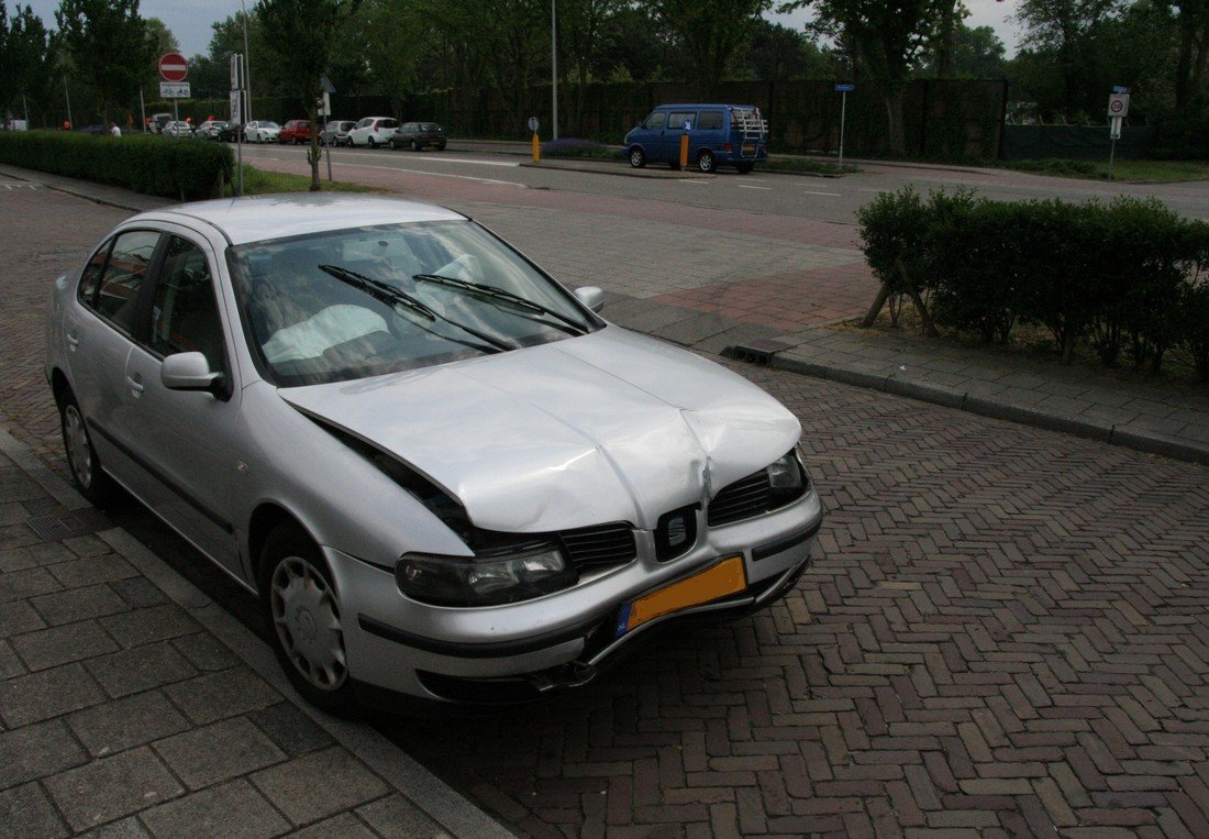 Ongeval Parklaan / Wethouder D. Ouwehandstraat in Katwijk