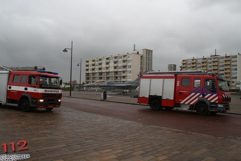 Middel hulpverlening Koningin Wilhelmia Boulevard  Noordwijk