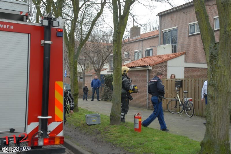 Brandgerucht Delta Katwijk