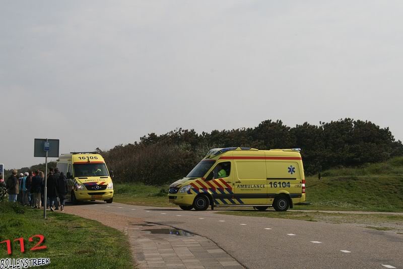 Ongeval fietspad Bosweg ( duinen ) Noordwijk