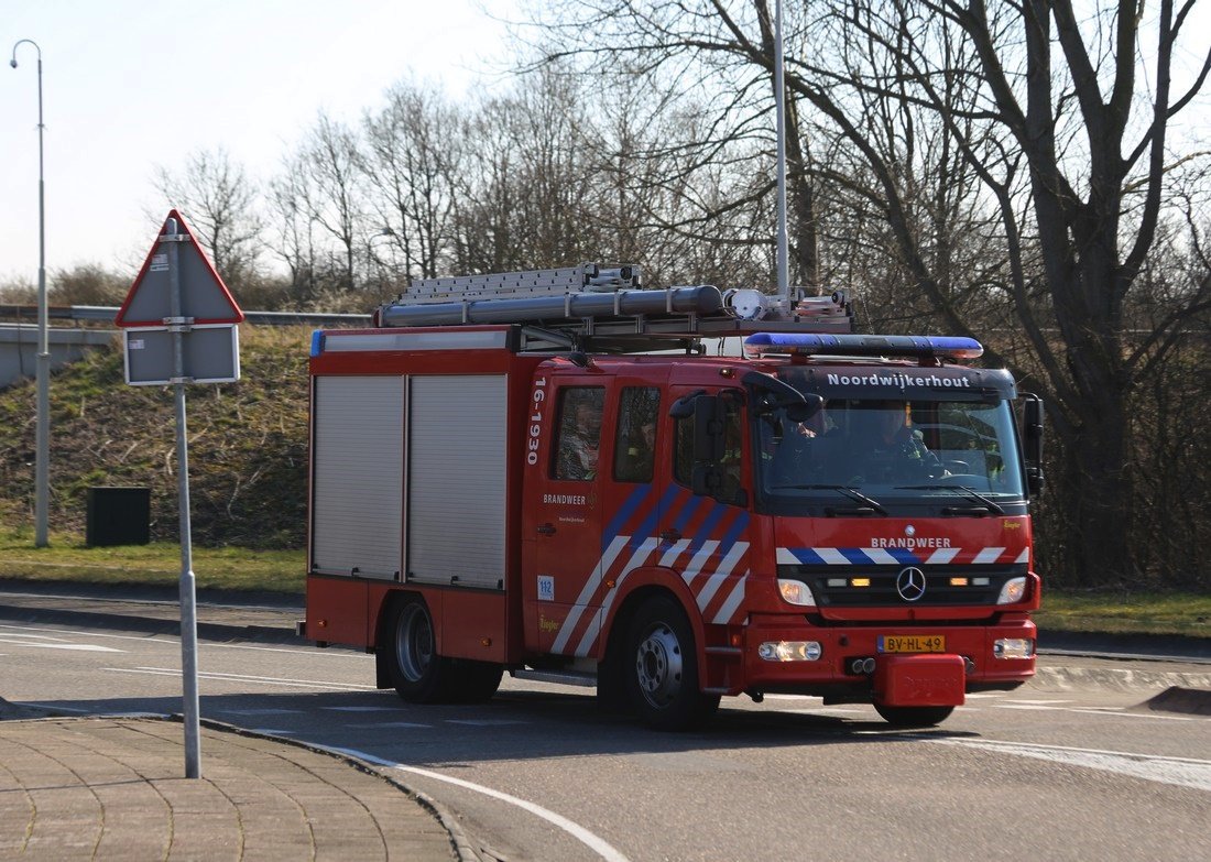 Dieselspoor op de oprit N206 Ruigenhoek Noordwijkerhout