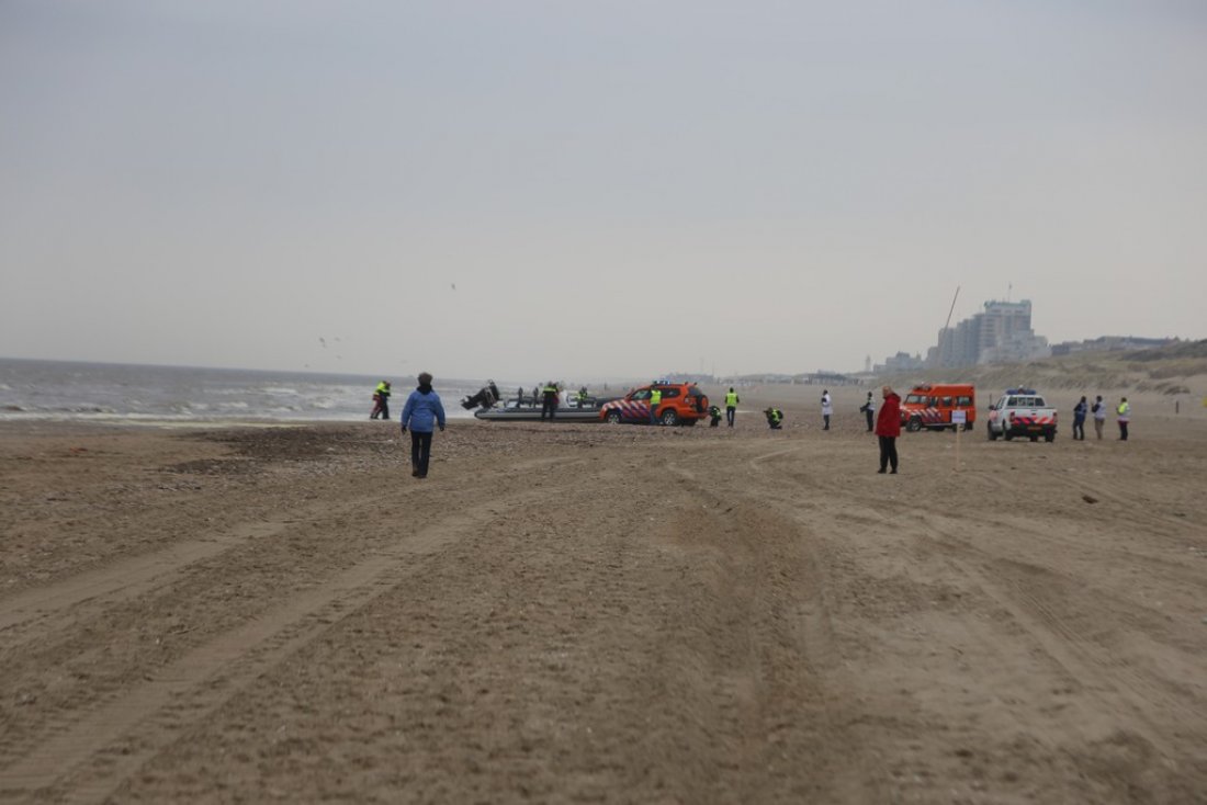 Oefening Springtij hulpdiensten op het strand