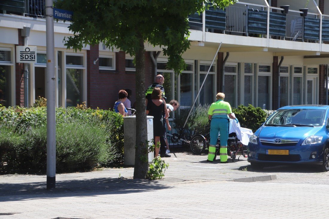 Ongeval fietsster met auto Kerkstraat Noordwijkerhout