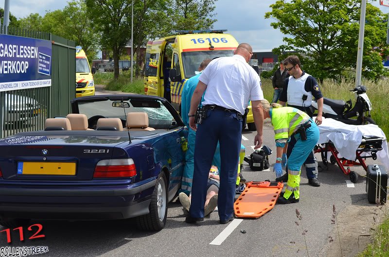 Ongeval letsel op de Torenvlietslaan in Valkenburg