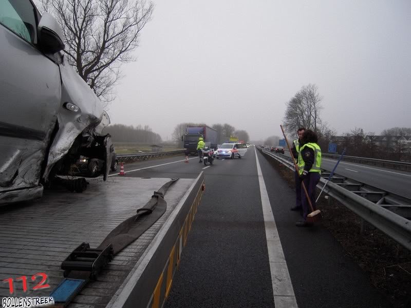 Eenzijdig ongeval A44 L 9.0 Sassenheim