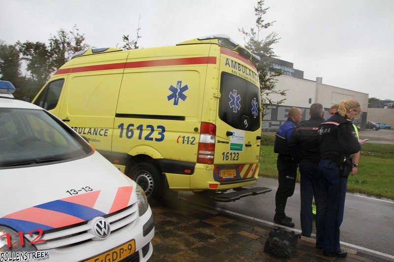 Ongeval scooter Gooweg / Langelaan Noordwijkerhout