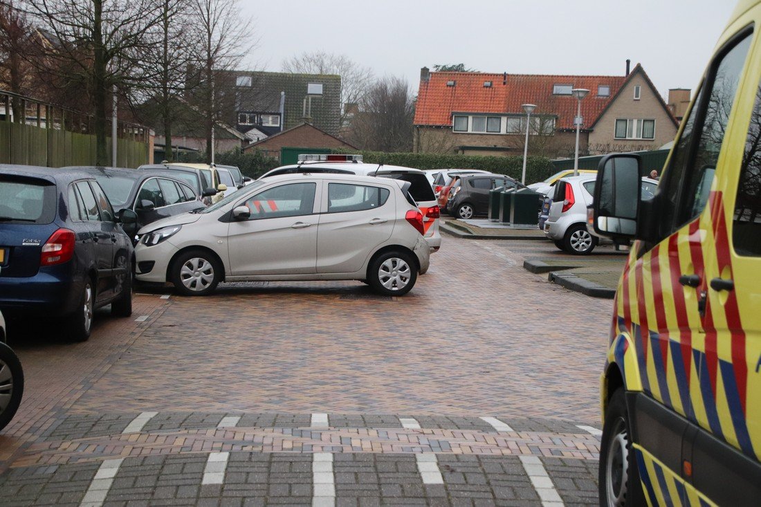 Flinke schade na parkeer ongeval Campus Noordwijkerhout