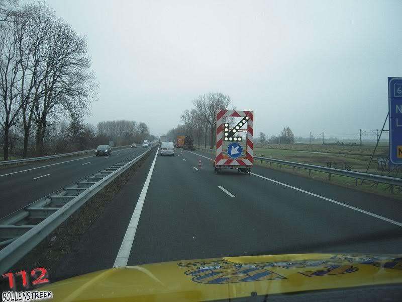 Eenzijdig ongeval A44 L 9.0 Sassenheim