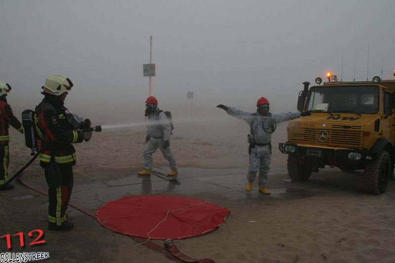 “Oefening Reddingsbrigade (NRB) en Brandweer Noordwijk”