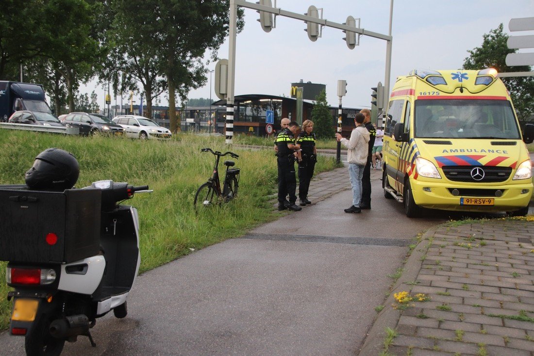 Ongeval N208 Leidsestraat Hillegom