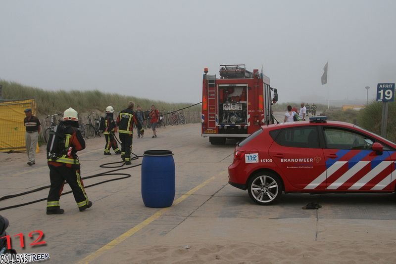 “Oefening Reddingsbrigade (NRB) en Brandweer Noordwijk”