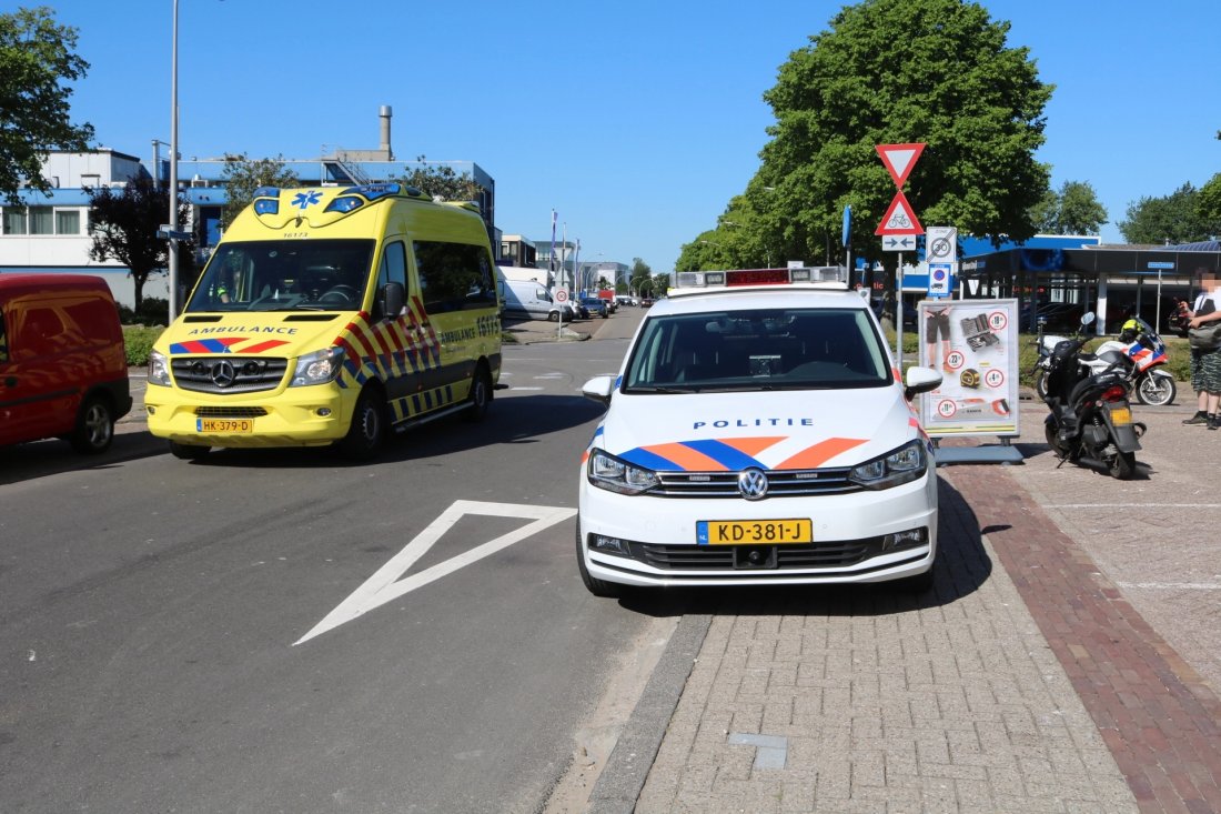 Ongeval ambachtsweg Katwijk