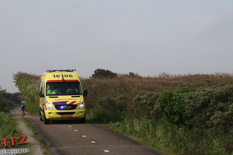 Ongeval fietspad Bosweg ( duinen ) Noordwijk