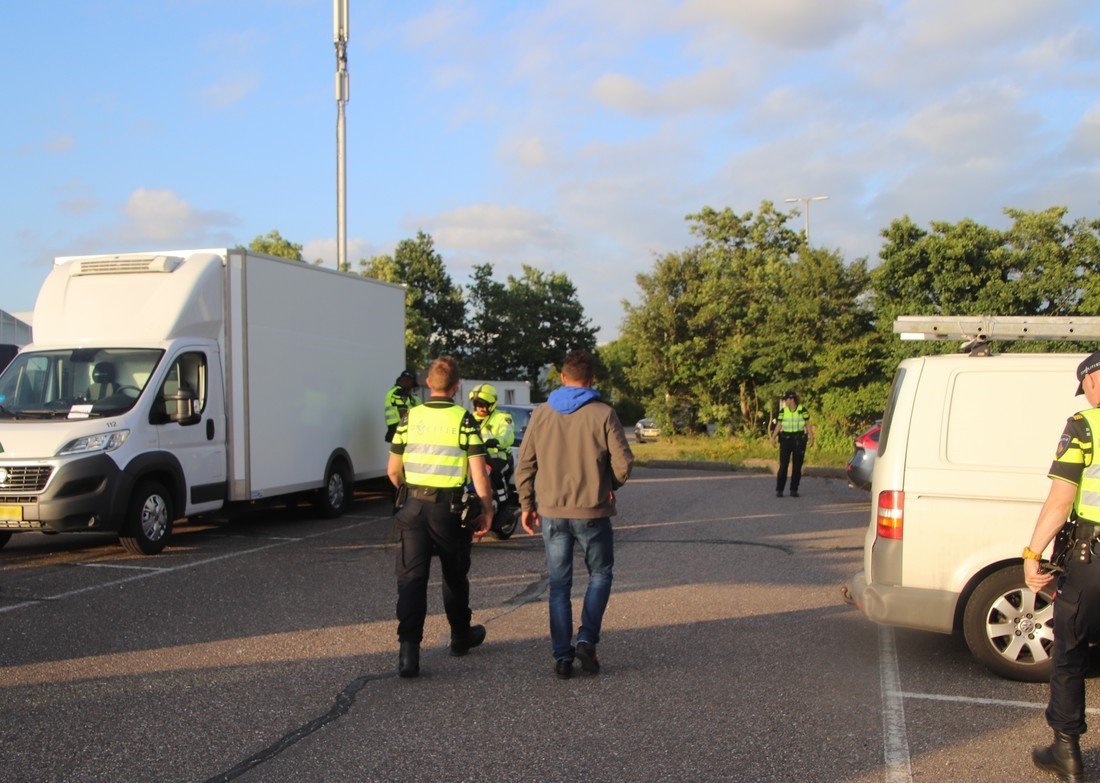 Grote verkeerscontrole Rijnsburg (update)