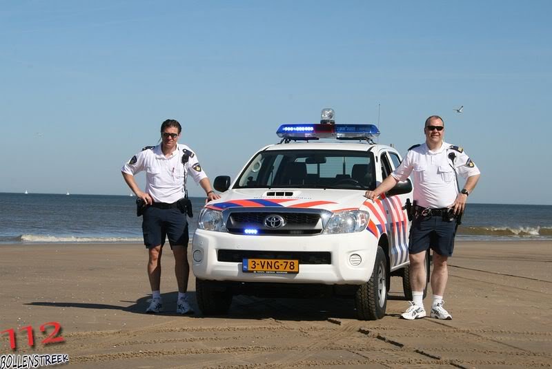 Blauwe vlag gehesen in Noordwijk door Prins Willem-Alexander