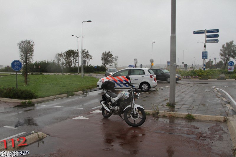 Ongeval scooter Gooweg / Langelaan Noordwijkerhout