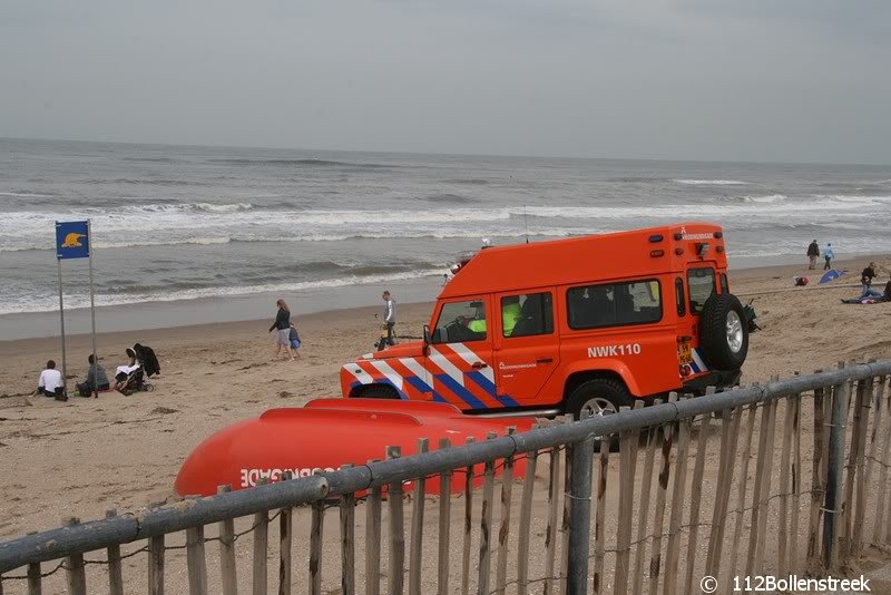 Melding surfuitrusting gevonden voor de NRB