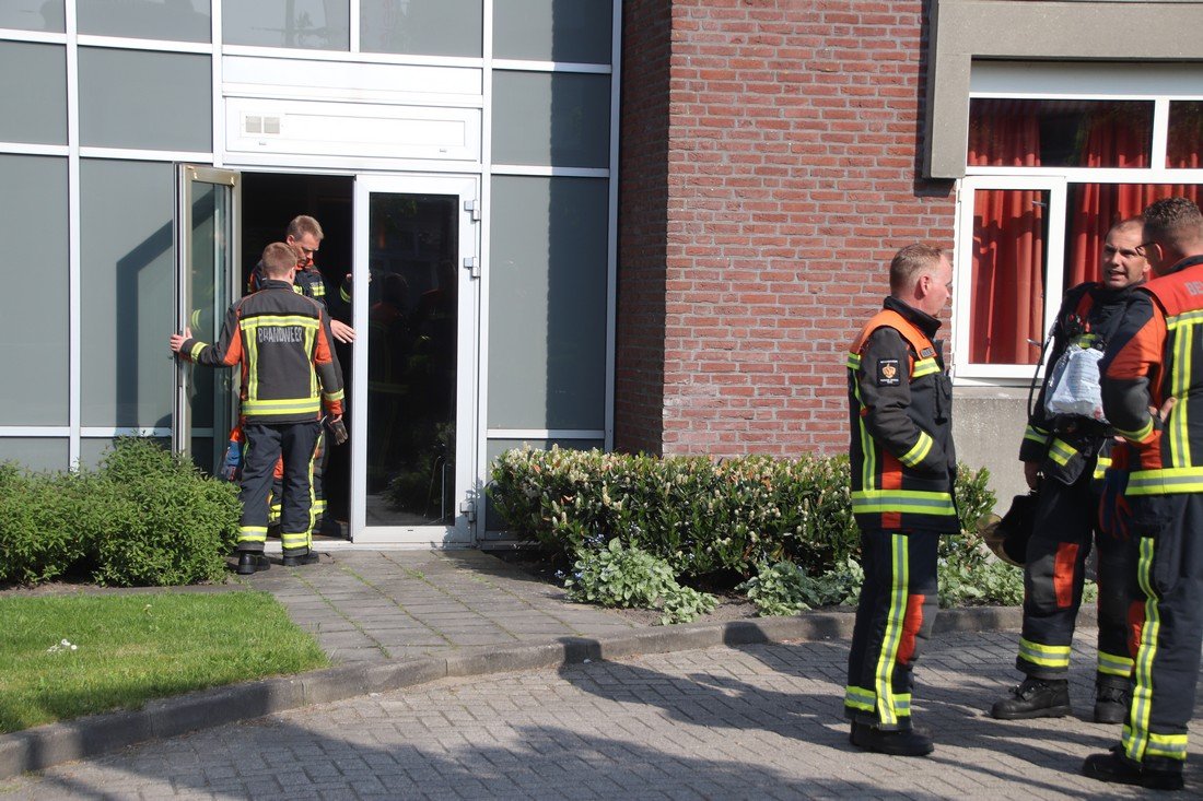 Binnenbrand zorginstelling Nieuweweg Hillegom