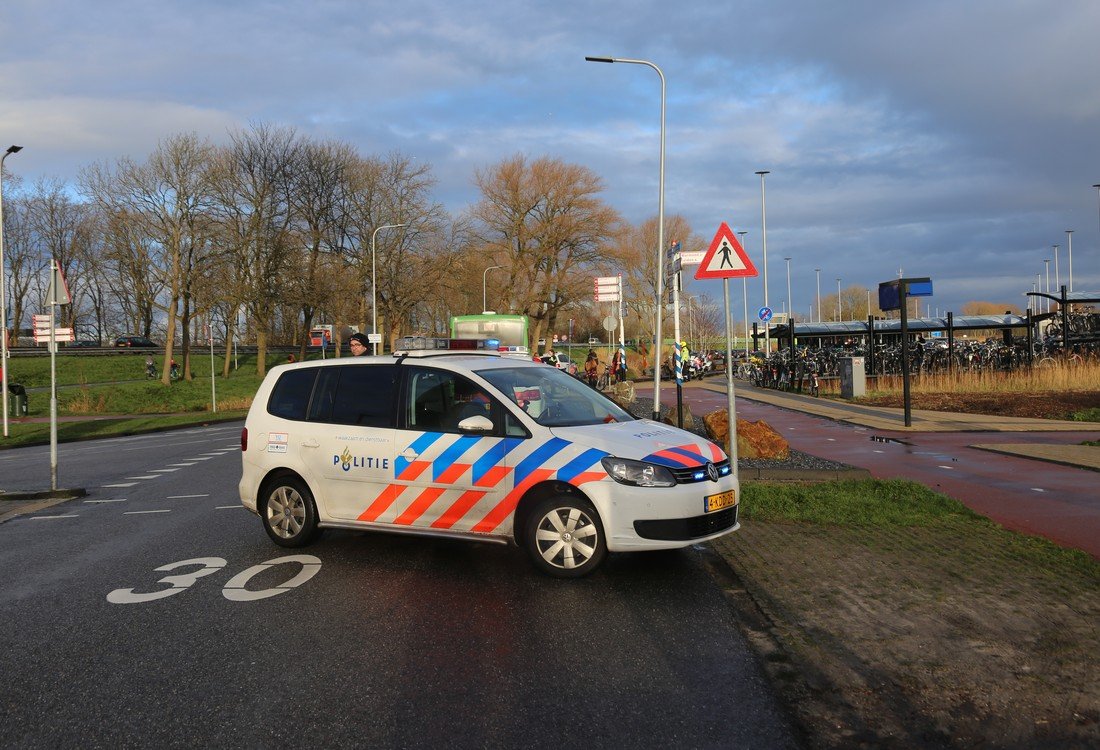 Ongeval fietsster met bus Sassenheim