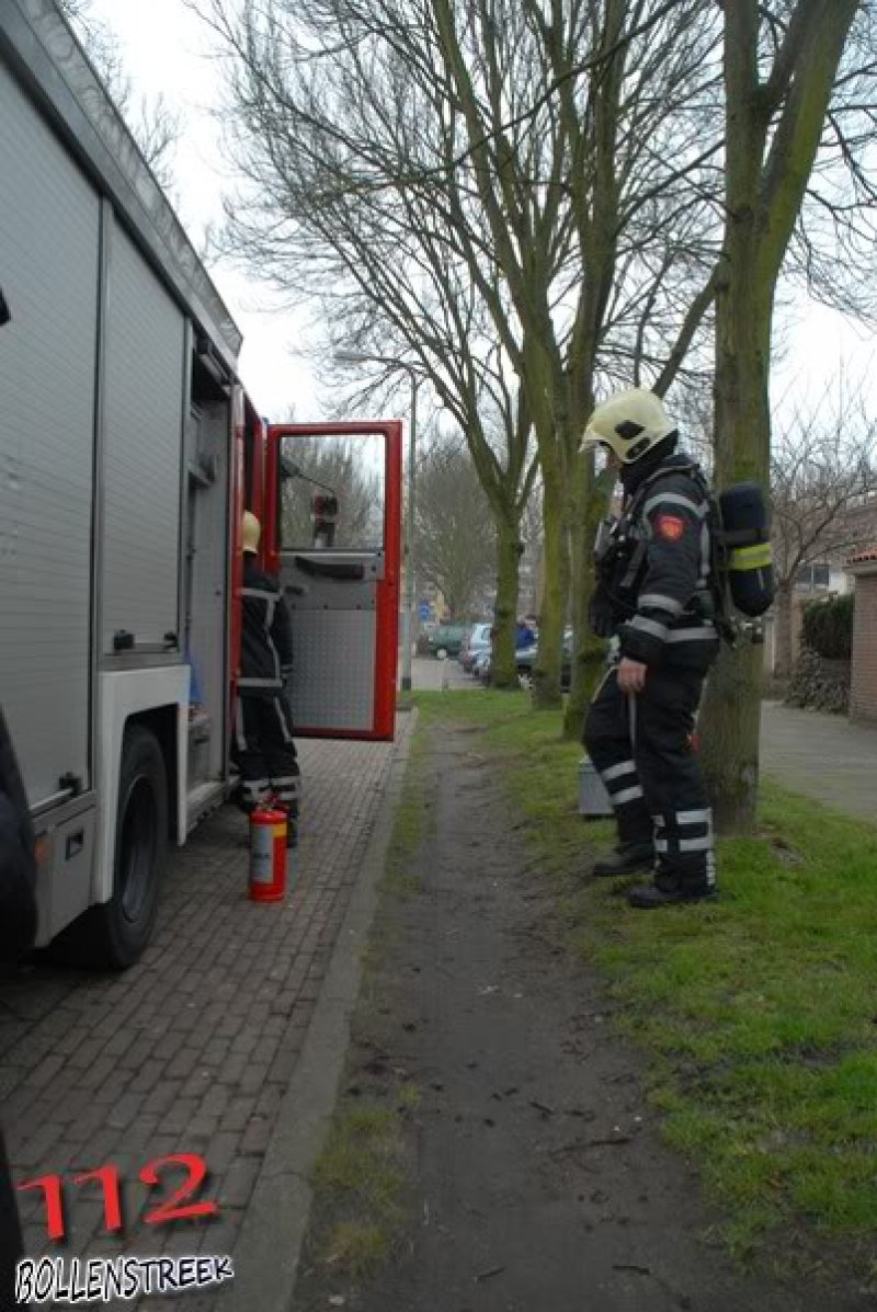 Brandgerucht Delta Katwijk