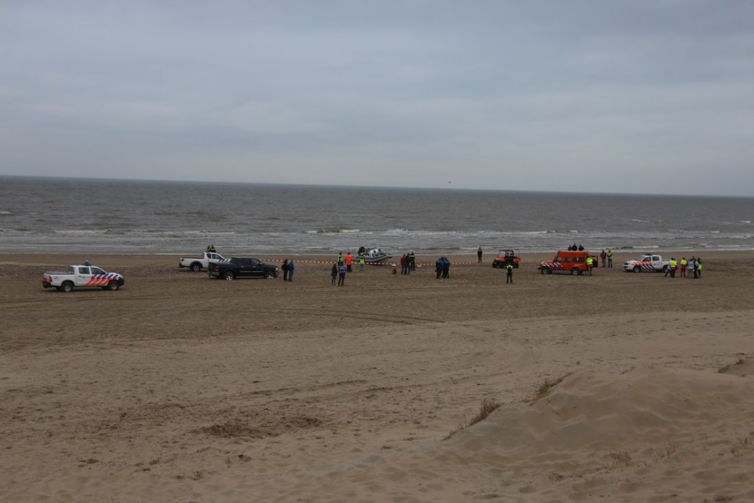 Oefening Springtij hulpdiensten op het strand