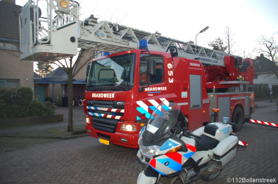 Binnenbrand Van Tetsstraat Hillegom