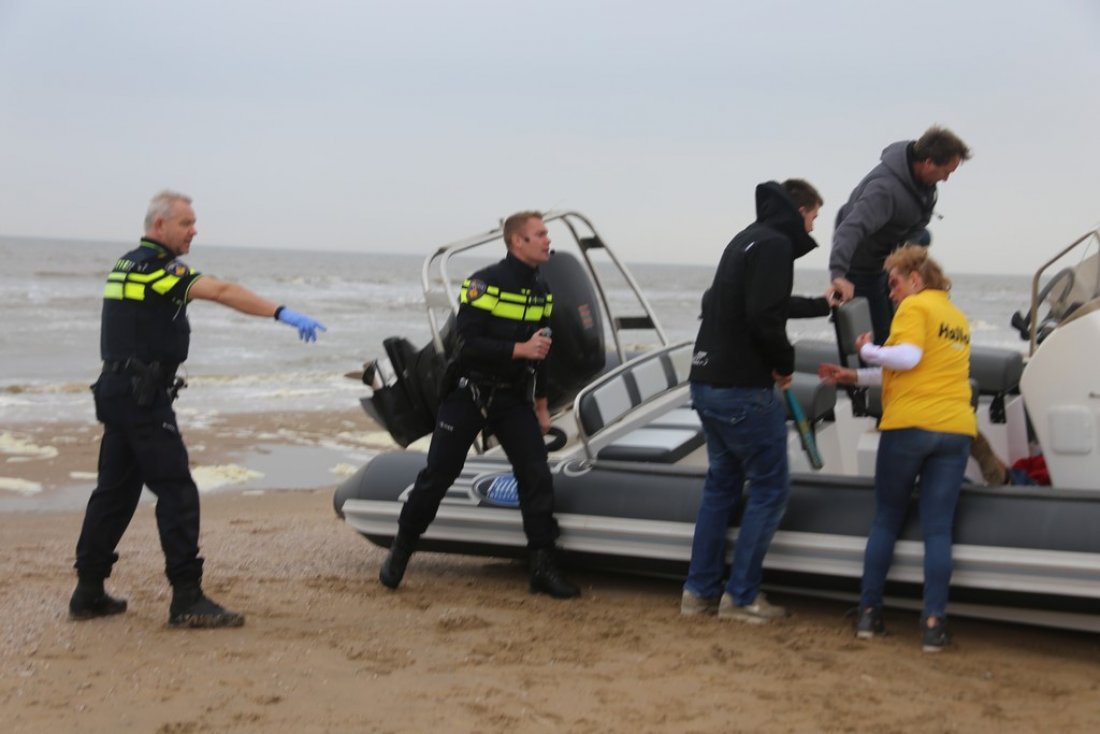 Oefening Springtij hulpdiensten op het strand